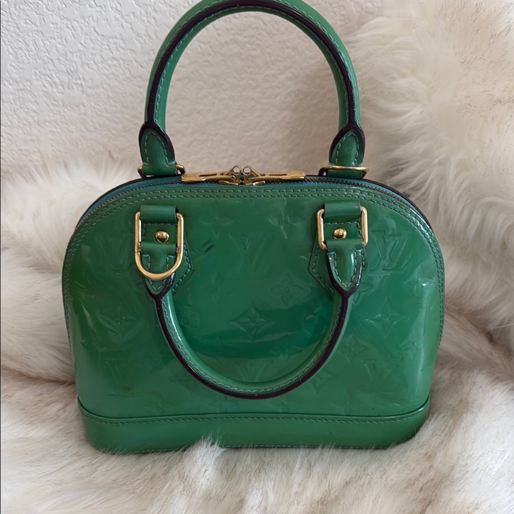 Louis Vuitton Alma BB 2 way with Gold Hardware